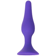 Силиконовая анальная пробка ToyFa A-Toys малая фиолетовая