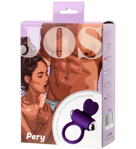 Кольцо с ресничками Jos Pery фиолетовое фото 9