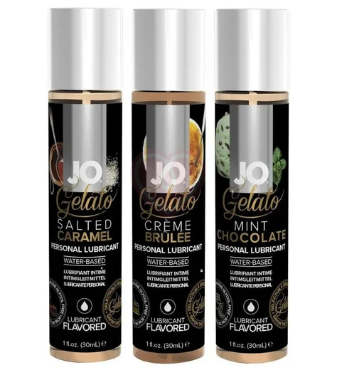 Набор вкусовых лубрикантов System JO Tri Me Triple Pack Gelato фото 1