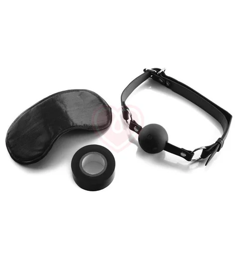 Набор для бондажа Ouch! Bondage Set чёрный фото 1