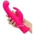 Вибратор с клиторальным стимулятором Happy Rabbit G-Spot розовый фото 2