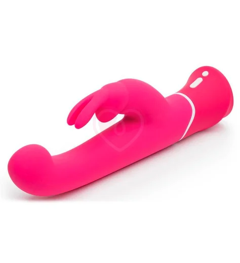 Вибратор с клиторальным стимулятором Happy Rabbit G-Spot розовый фото 3