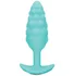 Рельефная вибропробка b-Vibe Bump Texture Plug бирюзовая фото 1