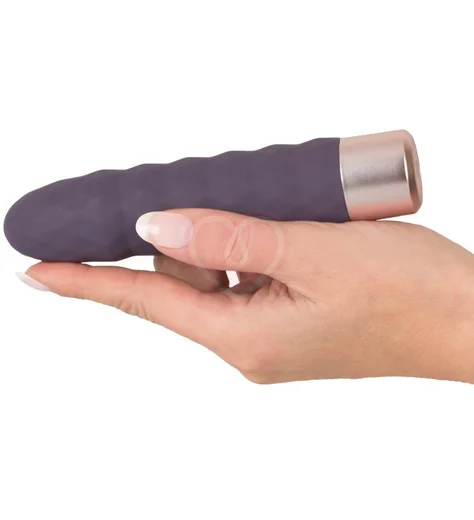 Вибратор с рельефной поверхностью Elegant Series Diamond Vibe фото 5