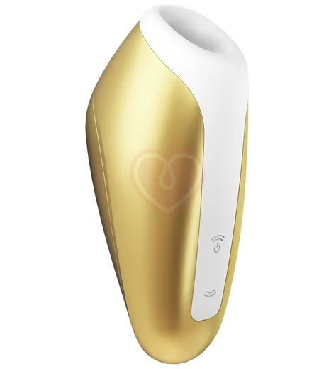 Вакуумный стимулятор Satisfyer Love Breeze золотой фото 1