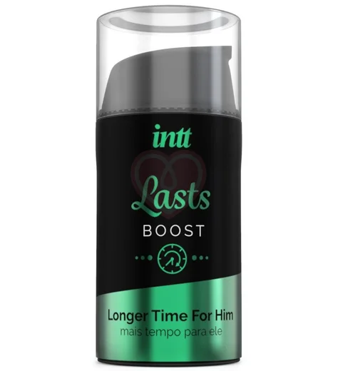 Пролонгирующий гель для мужчин Intt Lasts Boost 15 мл фото 1