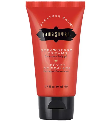 Стимулирующий гель KamaSutra Pleasure Balm Sensations Strawberry Dreams Клубника 50 мл фото 1