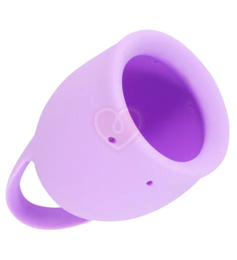 Менструальная чаша Lola Natural Wellness Orchid 15 мл нежно-сиреневая фото 2
