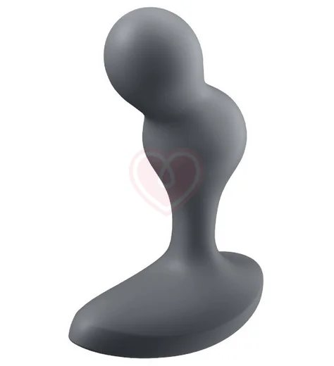 Анальный вибростимулятор Satisfyer Deep Diver с приложением тёмно-серый фото 2