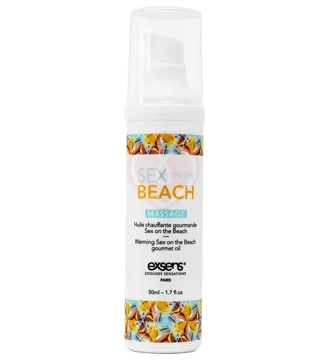 Разогревающий массажный гель Exsens Sex On The Beach со вкусом Секс на пляже 50 мл фото 1