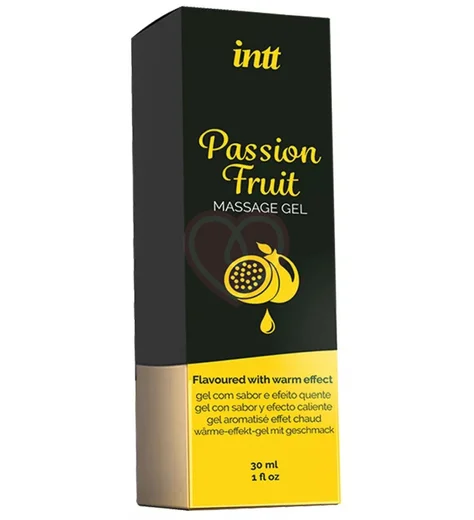 Разогревающий гель Intt Passion Fruit со вкусом маракуйи 30 мл фото 2