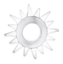Кольцо эрекционное Toyfa Love Ring Шестерёнка прозрачное
