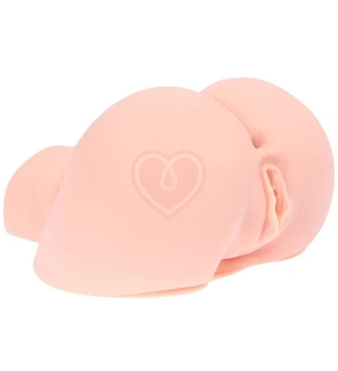 Мастурбатор попка с вагиной и анусом Kokos Oknyeo с вибрацией фото 1