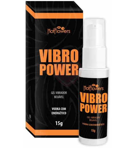 Жидкий вибратор для орального секса Vibro Power со вкусом водки и энергетика 15 г фото 1