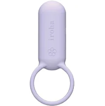 Эрекционное кольцо с клиторальной стимуляцией Iroha SVR Very Peri сиреневое