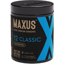 Набор классических презервативов Maxus Classic X-Edition 12 шт с кейсом
