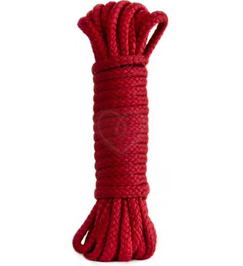 Веревка для БДСМ Bondage Collections 3 метра красная фото 1