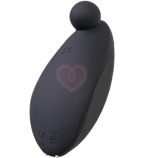 Точечный клиторальный стимулятор Satisfyer Spot On 2 чёрный фото 1