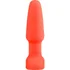 Анальная вибропробка с ротацией b-Vibe Rimming 2 оранжевая фото 12