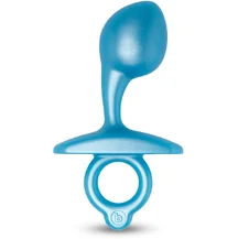 Анальная пробка для массажа простаты Bulb Plug голубая