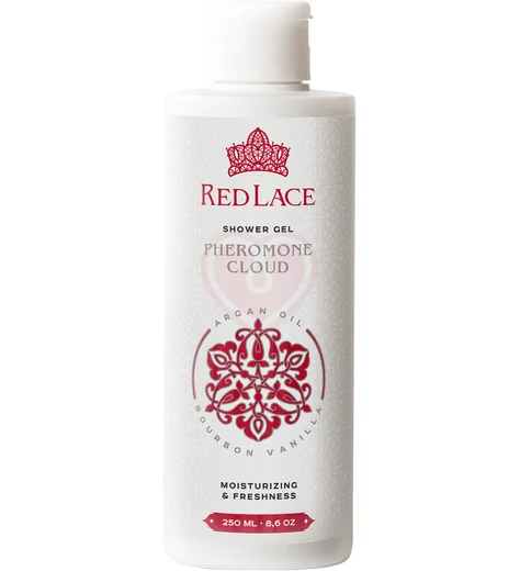 Гель для душа с феромонами Red Lace Pheromone Cloud бурбонская ваниль и аргановое масло 250 мл фото 1