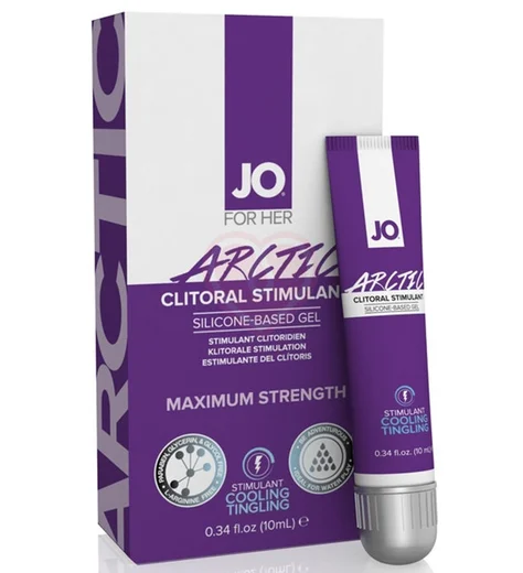 Стимулирующий гель для клитора JO Clitoral Stimulation Gel Arctic сильного действия 10 мл фото 1
