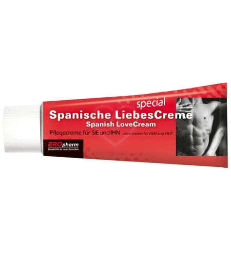 Возбуждающий крем для двоих Spanish Lovecream 40 мл фото 1