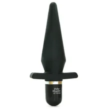 Анальная пробка с вибрацией '50 оттенков серого' Delicious Fullness Vibrating Butt Plug