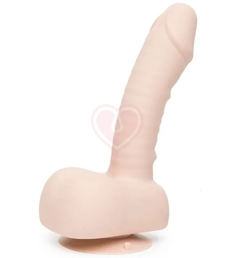 Вибратор с дистанционным управлением Uprize Realistic Dildo 21 см телесный фото 1