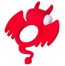 Эрекционное виброкольцо JOS Sweet Devil красное