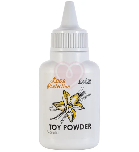 Пудра для игрушек ароматизированная Love Protection Ваниль 15 г фото 1