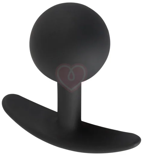 Круглая анальная пробка с шариком внутри Backdoor Friend Size Medium фото 1