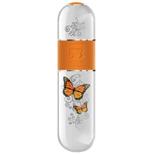 Мини-вибратор Onye белый с бабочками