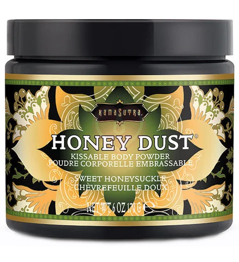 Ароматная пудра для тела KamaSutra Honey Dust Sweet Honeysuckle Жимолость 170 г фото 1