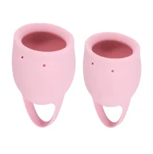 Набор из 2 менструальных чаш Lola Natural Wellness Magnolia розовый