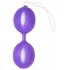 Вагинальные шарики для тренировок Кегеля Wiggle Duo Kegel Ball фиолетовые фото 1