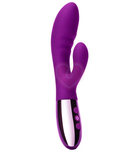 Вибратор с клиторальным кончиком Le Wand Blend фиолетовый фото 1