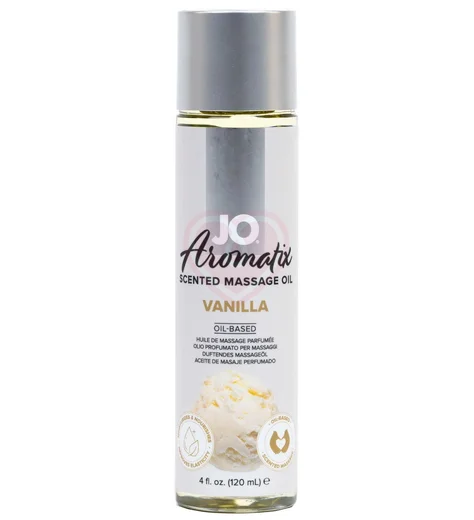 Ароматное массажное масло System Jo Aromatix Vanilla Ваниль 120 мл фото 1