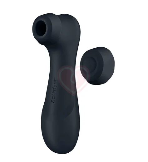 Вакуумный стимулятор с вибрацией Satisfyer Pro 2 Generation 3 графитовый фото 1