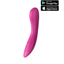 Вибратор для зоны G We-Vibe Rave 2 с управлением от приложения розовый
