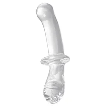 Двухсторонний фаллоимитатор Satisfyer Double Crystal из прозрачного стекла