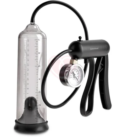 Вакуумная помпа с манометром Pro-Gauge Power Pump черный фото 1