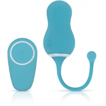 Виброяйцо с пультом Cala Azul Elena Egg голубое