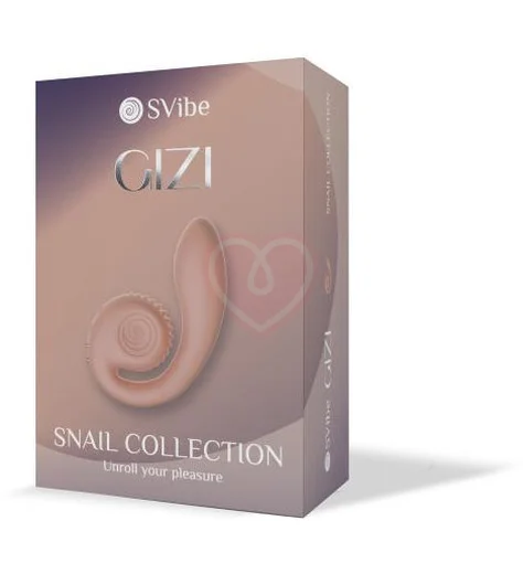 Раскручивающийся вибратор Svibe Gizi персиковый фото 7
