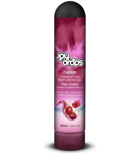 Лубрикант на водной основе Joydrops Cherry с ароматом вишни 125 мл фото 1