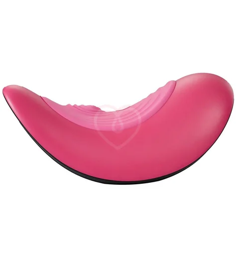 Подушка-качалка с вибрацией и сменными насадками Ride On розовая фото 6