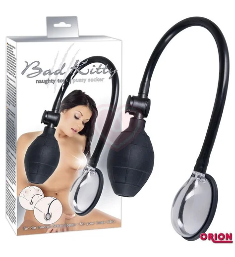 Вакуумная помпа для вагины и клитора Bad Kitty фото 2