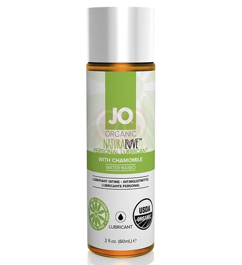 Органический водный лубрикант с экстрактом ромашки System JO Naturalove Organic 60 мл фото 1