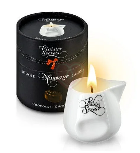 Свеча с массажным маслом Concorde Massage Candle Шоколад 80 мл фото 1
