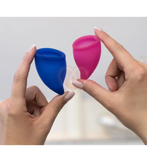 Менструальные чаши Fun Factory Fun Cup Explore Kit 2 шт фото 3